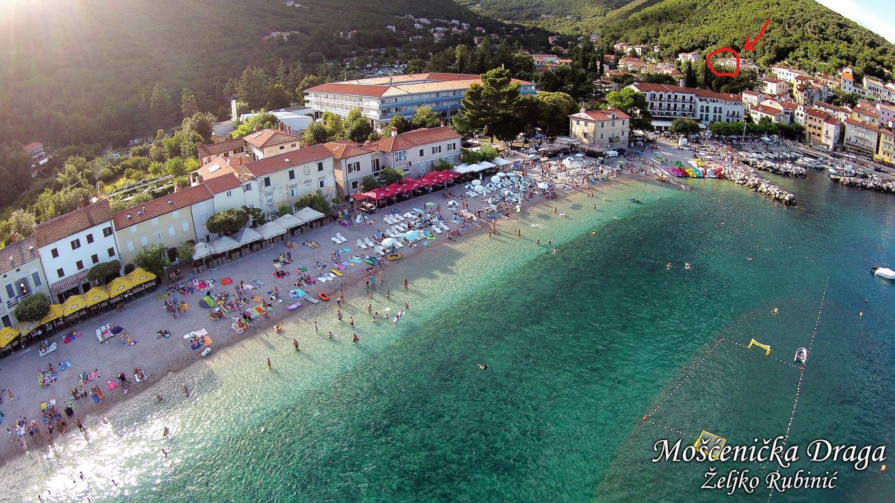 Apartments Edi - Captain'S House Moscenicka Draga Exterior foto